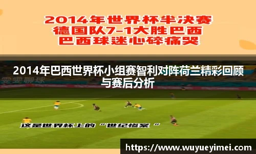 2014年巴西世界杯小组赛智利对阵荷兰精彩回顾与赛后分析